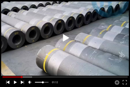 Graphite electrode on-site